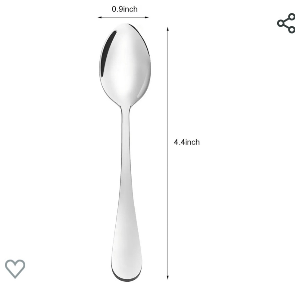 New 30 pc Set of Demitasse Espresso Spoons - Picture 2 of 3